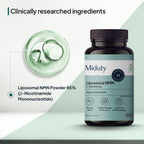 Miduty by Palak Notes Liposomal Glutathione 85% Capsules