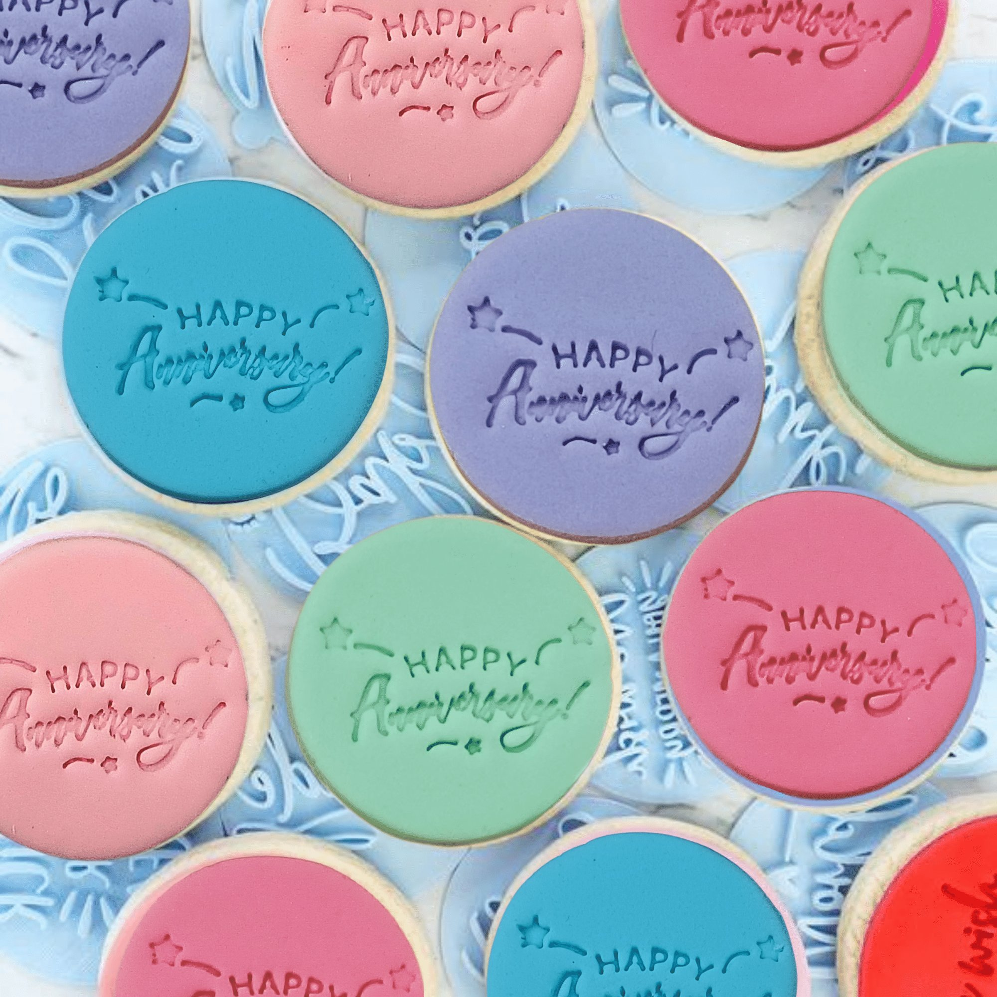 confect toppers cutters congratulations topper cutter cake cupcake decorating supplies happy anniversary