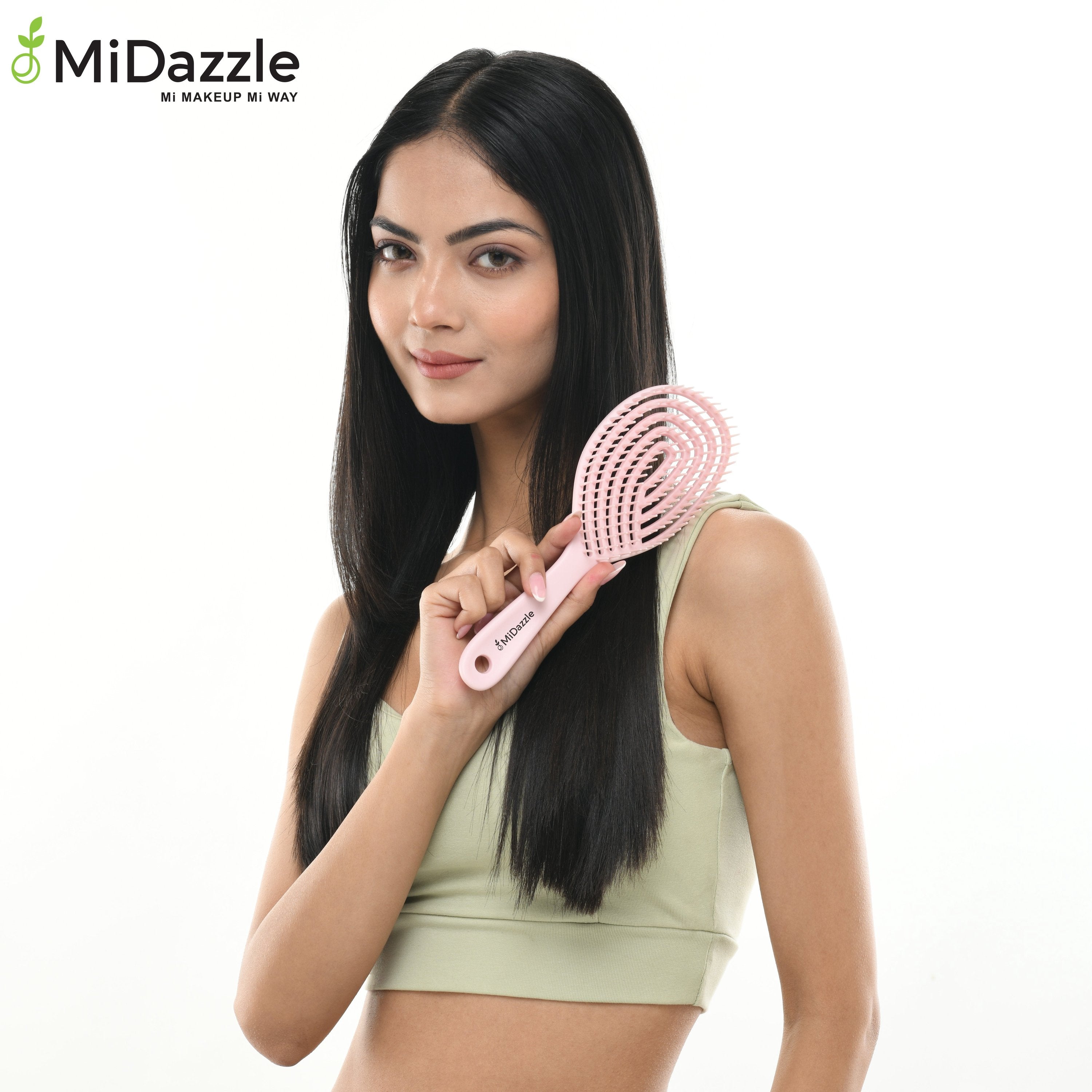 MiDazzle Hair Brush (Pink 3D) MIHB0014