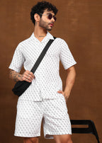 Fabmade Urban Dot Linen Co-Ord Set