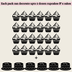 confect edible sprinkles black blue white sprinkles mix 100gms
