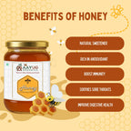 Aayug Organics Organic and Raw Honey, 100% Natural and Ayurvedic, Rich in Vitamins and Minerals - Distacart