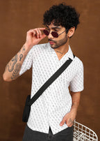 Fabmade Urban Dot Linen Shirt