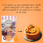 confect citrus orange sugarpaste br b 1 kg b