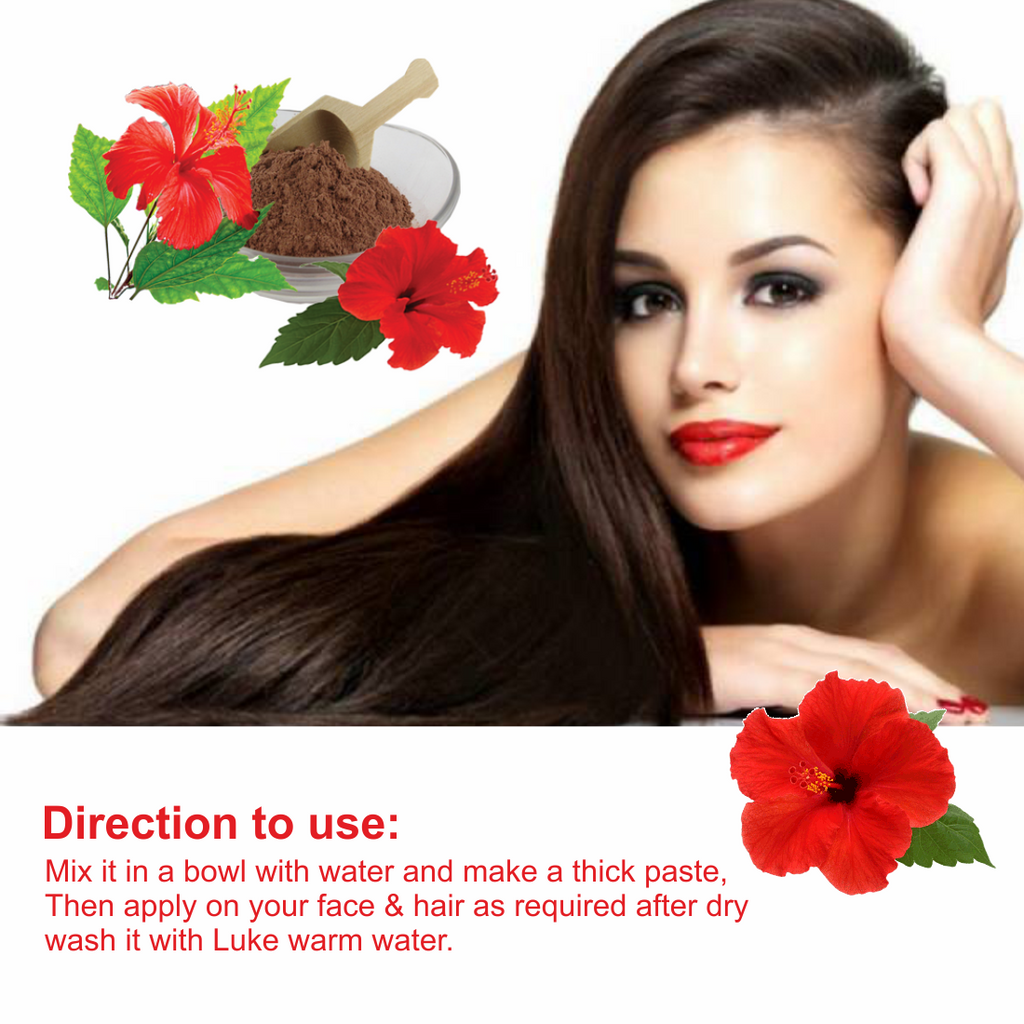Nuerma Science Hibiscus Bio Organic Powder For Hair & Skin