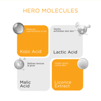 SkinQ Brightening Serum with Kojic, Lactic & Malic Acid