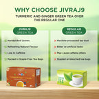 jivraj9 Tea Turmeric And Ginger  Green Tea - Distacart