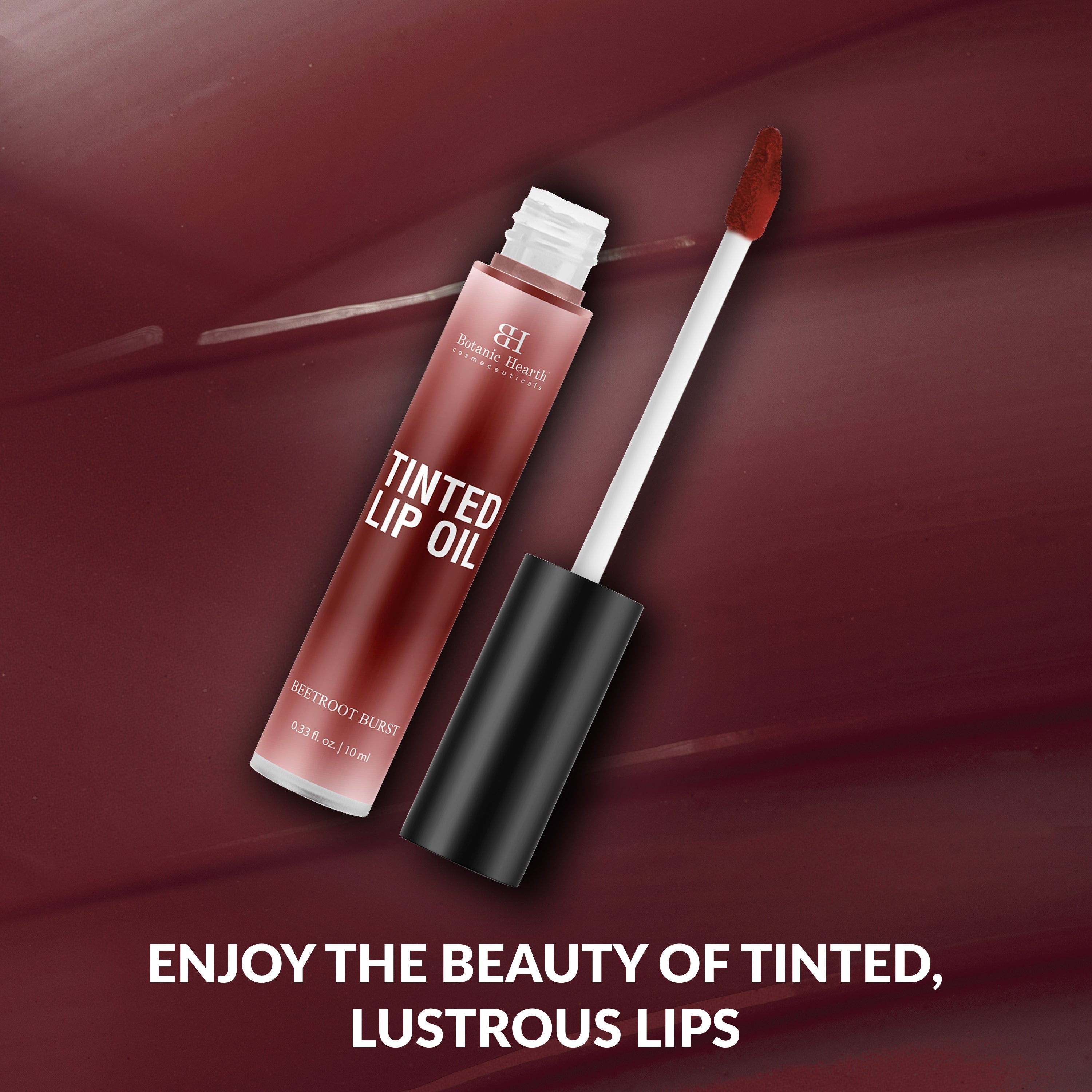 Botanic Hearth Tinted Lip Oil Moisturizing Lip Gloss Oil