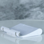 Sowpeace / Adjustable White Tablet Stand | Trendy Desk Accessory - Distacart