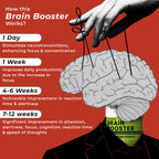 Health Veda Organics Plant Based Brain Booster Capsules - Distacart