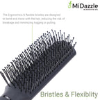 MiDazzle Hair Brush (Wooden) MIHB0036