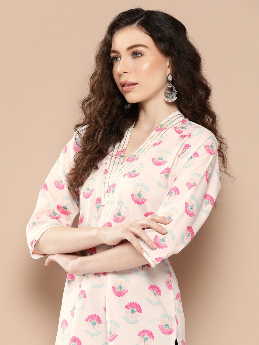 Ahalyaa Floral Printed Tunic