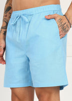 Fabmade Skyflow Linen Shorts