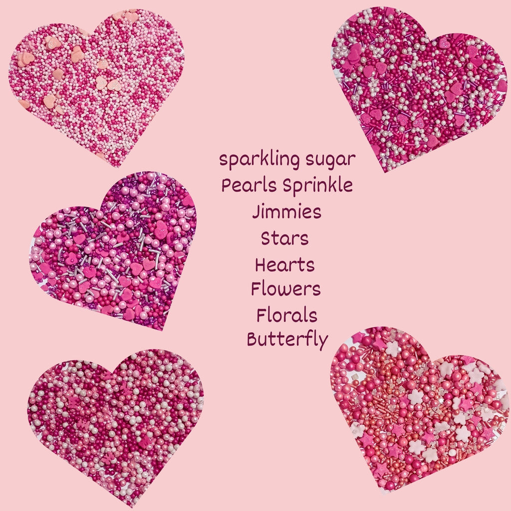 valentine sprinkles vs multipack 12 100 gms
