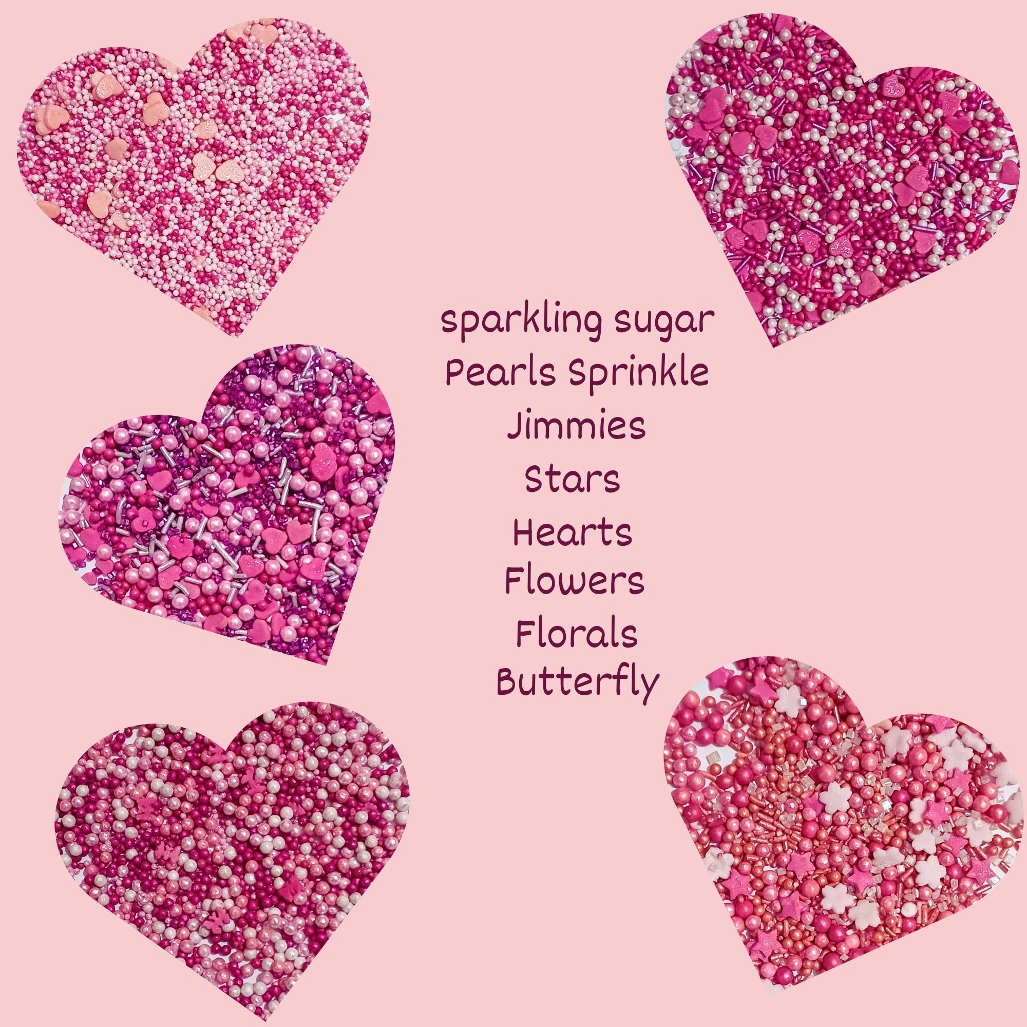 valentine sprinkles vs multipack 12 100 gms