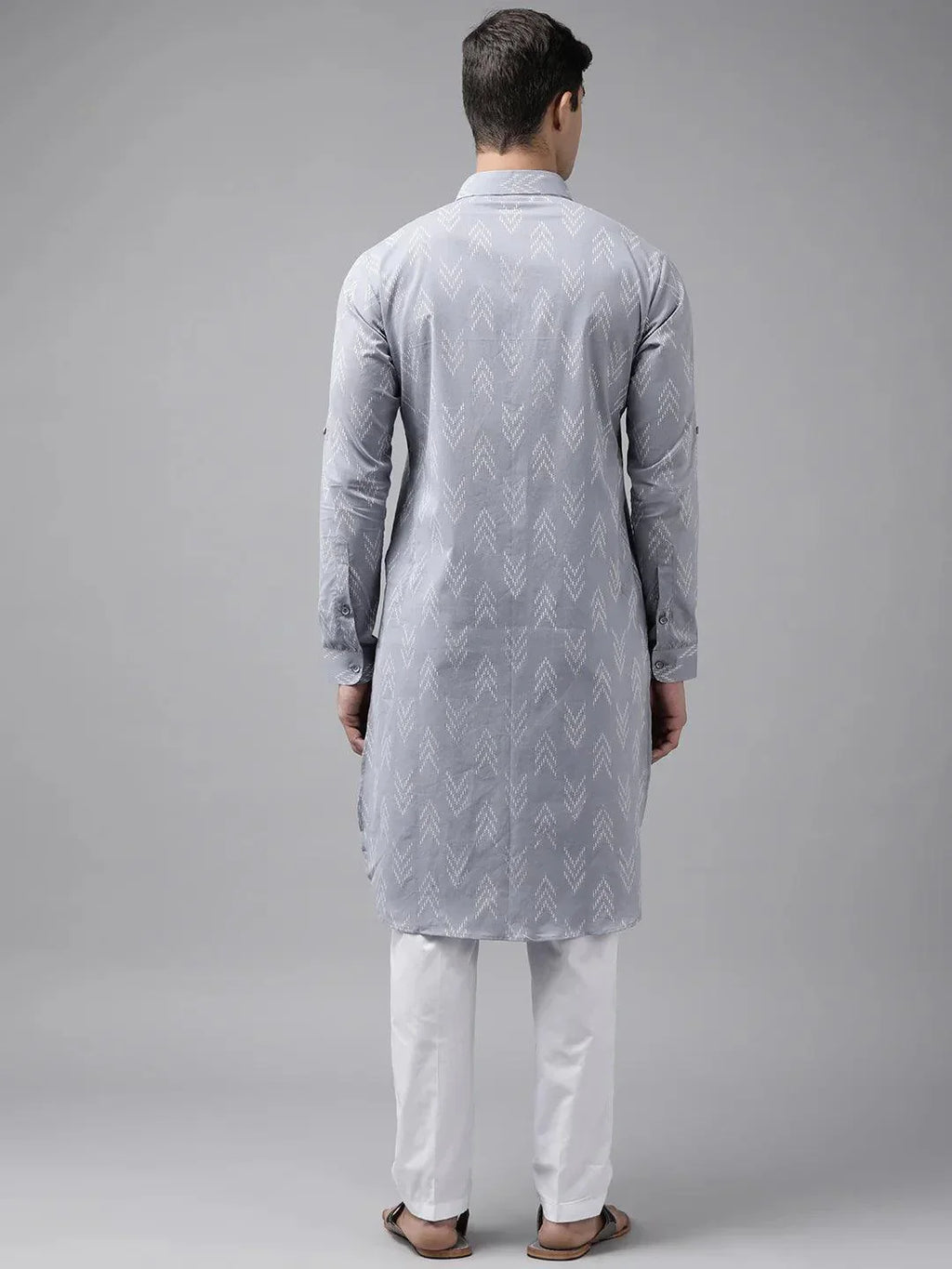 Fabmade Pure Cotton Pathani Kurta For The Modern Man