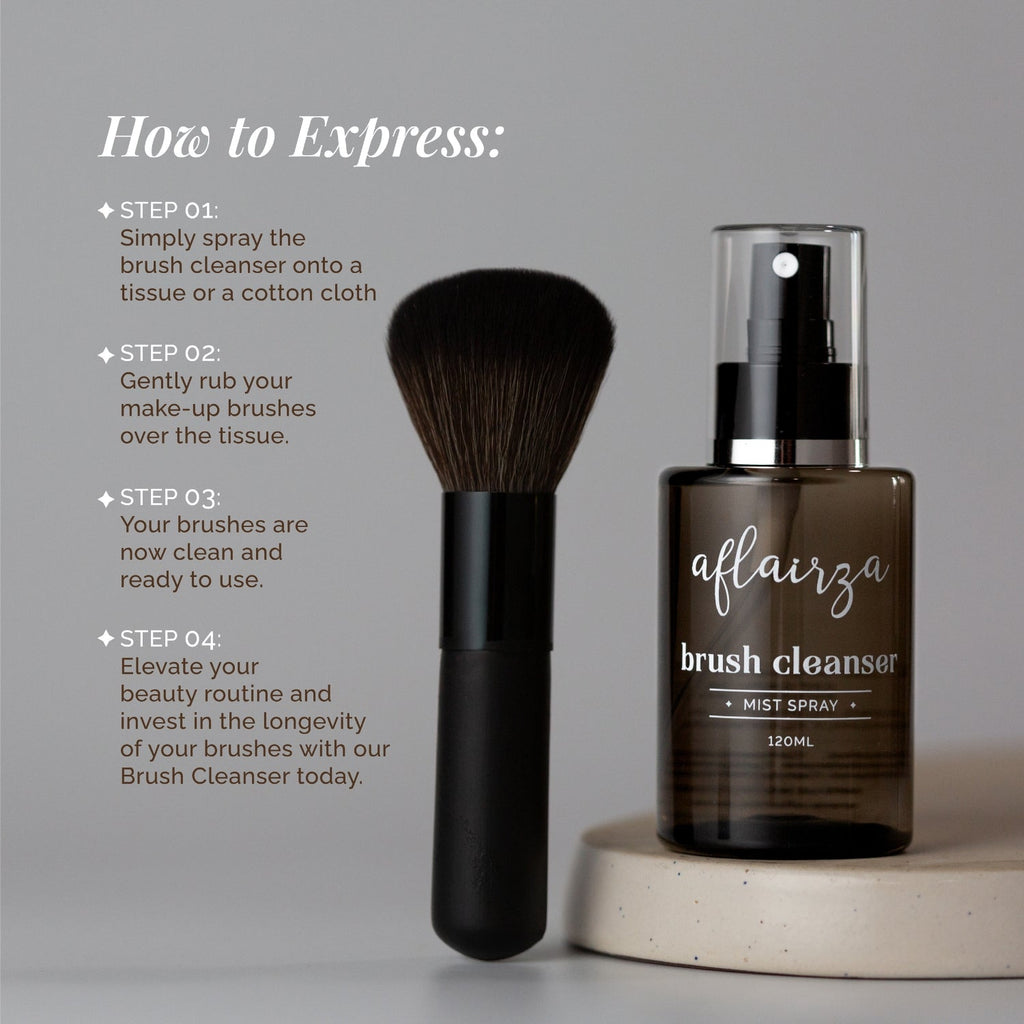 Aflairza Brush Cleanser for Extends Brush Life, Maintains Softness & Shape