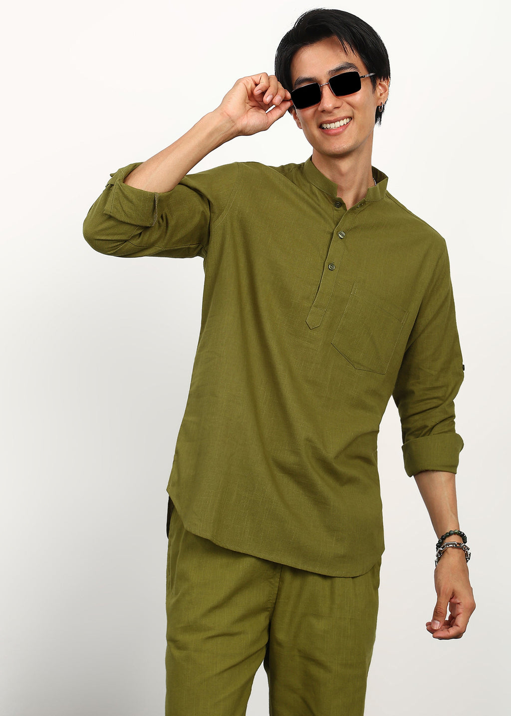 Fabmade Olive Grove Linen Set
