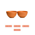 Sowpeace Handcrafted Terracotta Soup Bowl: Artful Kitchenware & Decor - Distacart