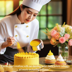 sunflower yellow edible luster dust5 gms