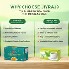 jivraj9 Tea Tulsi Green Tea - Distacart