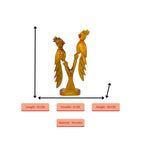 Sowpeace Hand Carved Wooden Parrot Set - Distacart