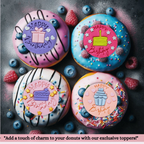 confect celebration toppers for cakes cupcakes celebration cupcake topper celebration toppers 100gms ct 04