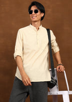 Fabmade Dune Linen Kurta