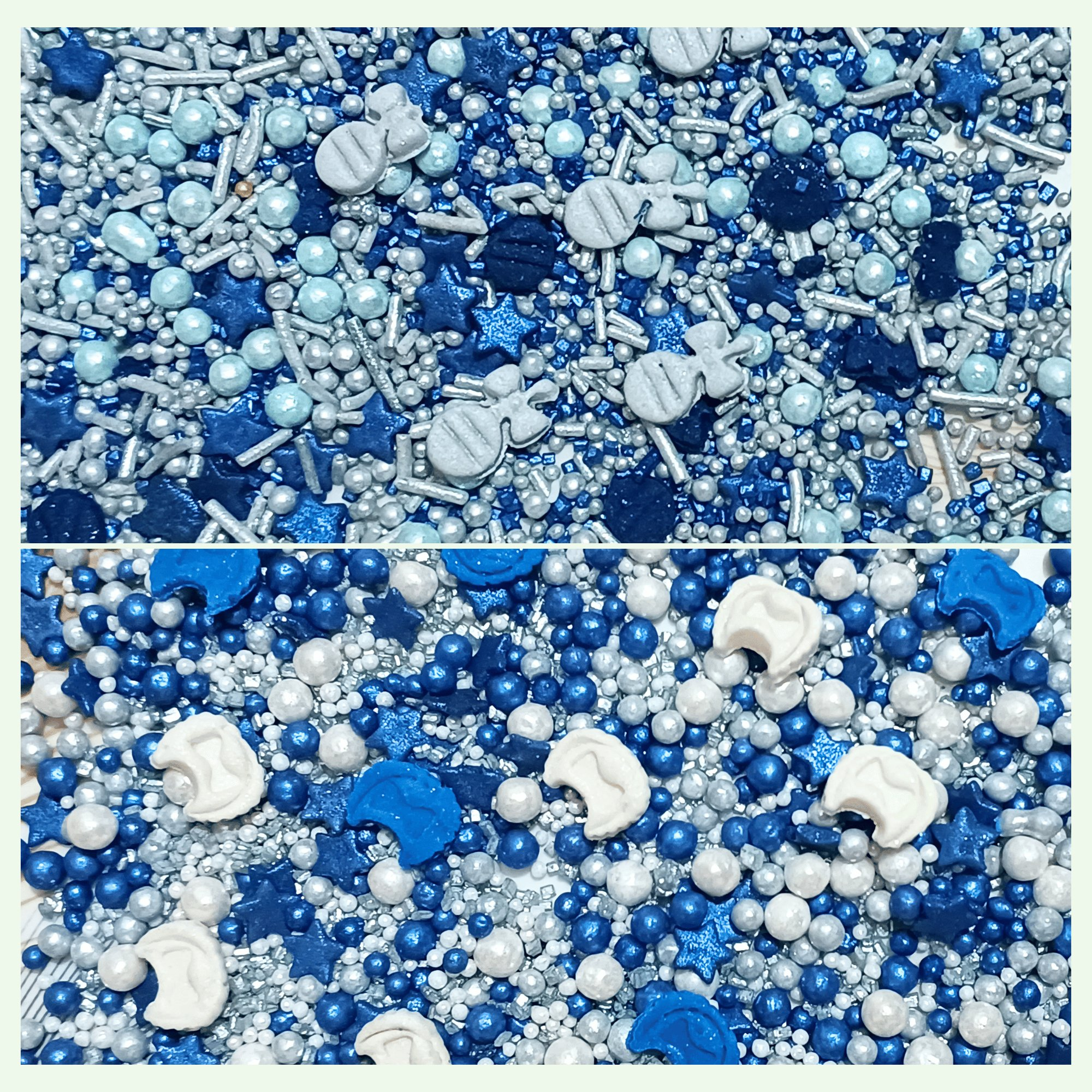 confect boys baby shower sprinkles baby blue sprinkles for cake cupcake decorating pack of 5 baby shower 27