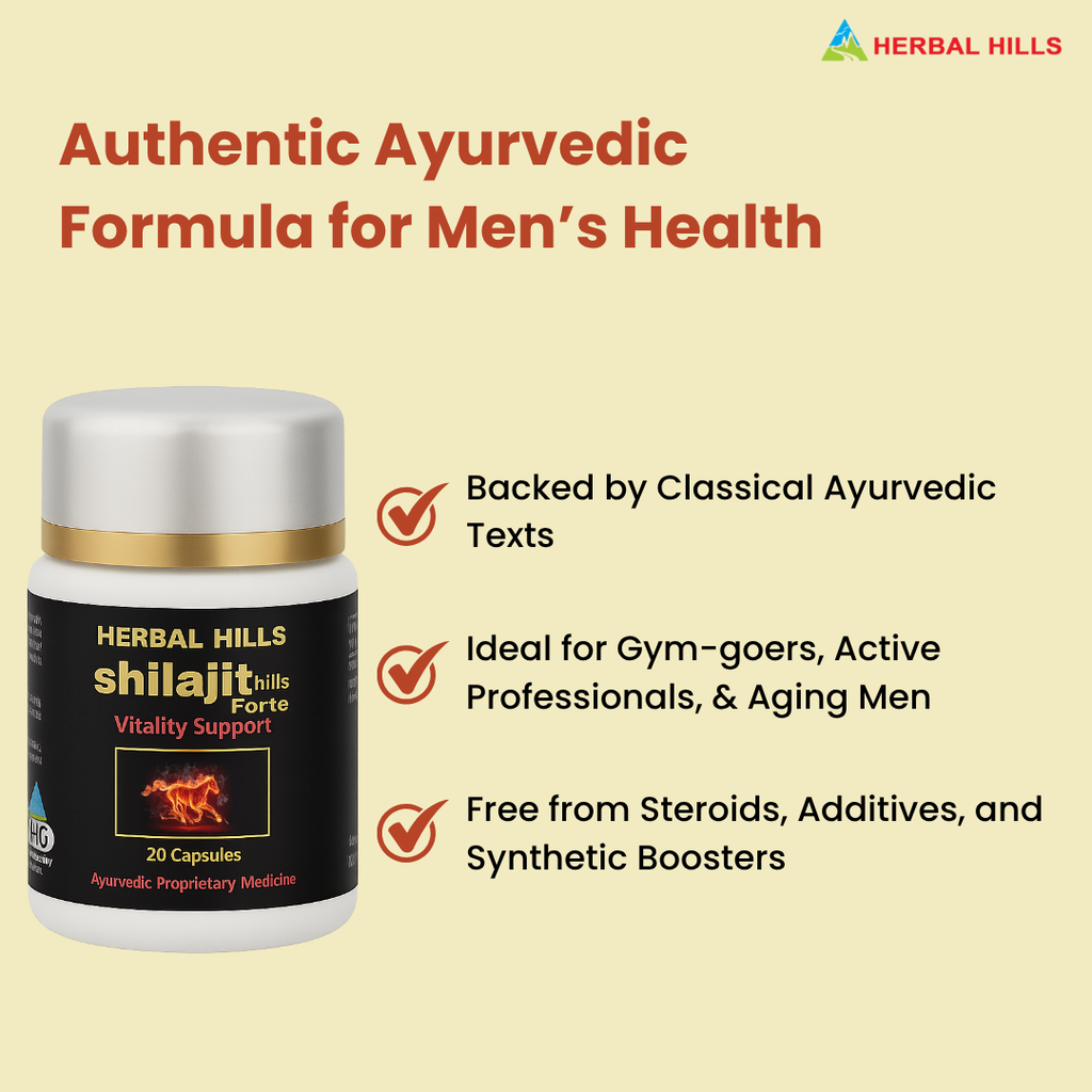 Herbal Hills Sjills Forte Vitality Support Capsules - Distacart