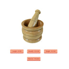Sowpeace Premium Wooden Pestle for Precise Grinding - Distacart