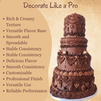 confect american butter cream chocolate fla br b 1 kg b