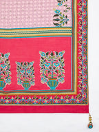 House of Panchhi Pink Pure Georgette Position Printing With Siroski Stone Work Lehenga Choli & Dupatta