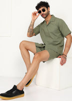 Fabmade Grove Ease Linen Co-Ord Set