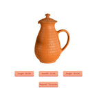 Sowpeace Premium Large Terracotta Jug for Water and Drinks - Distacart