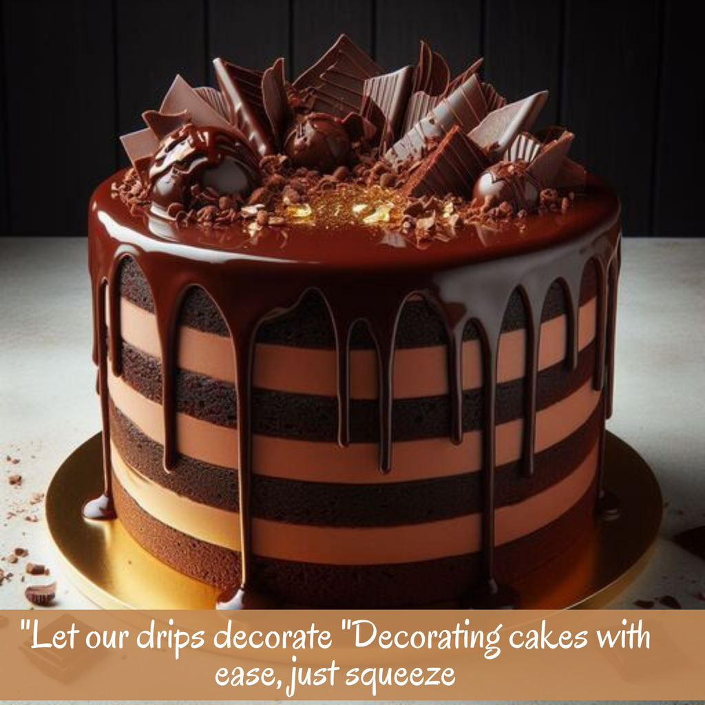 chocolate brown drips110 gms