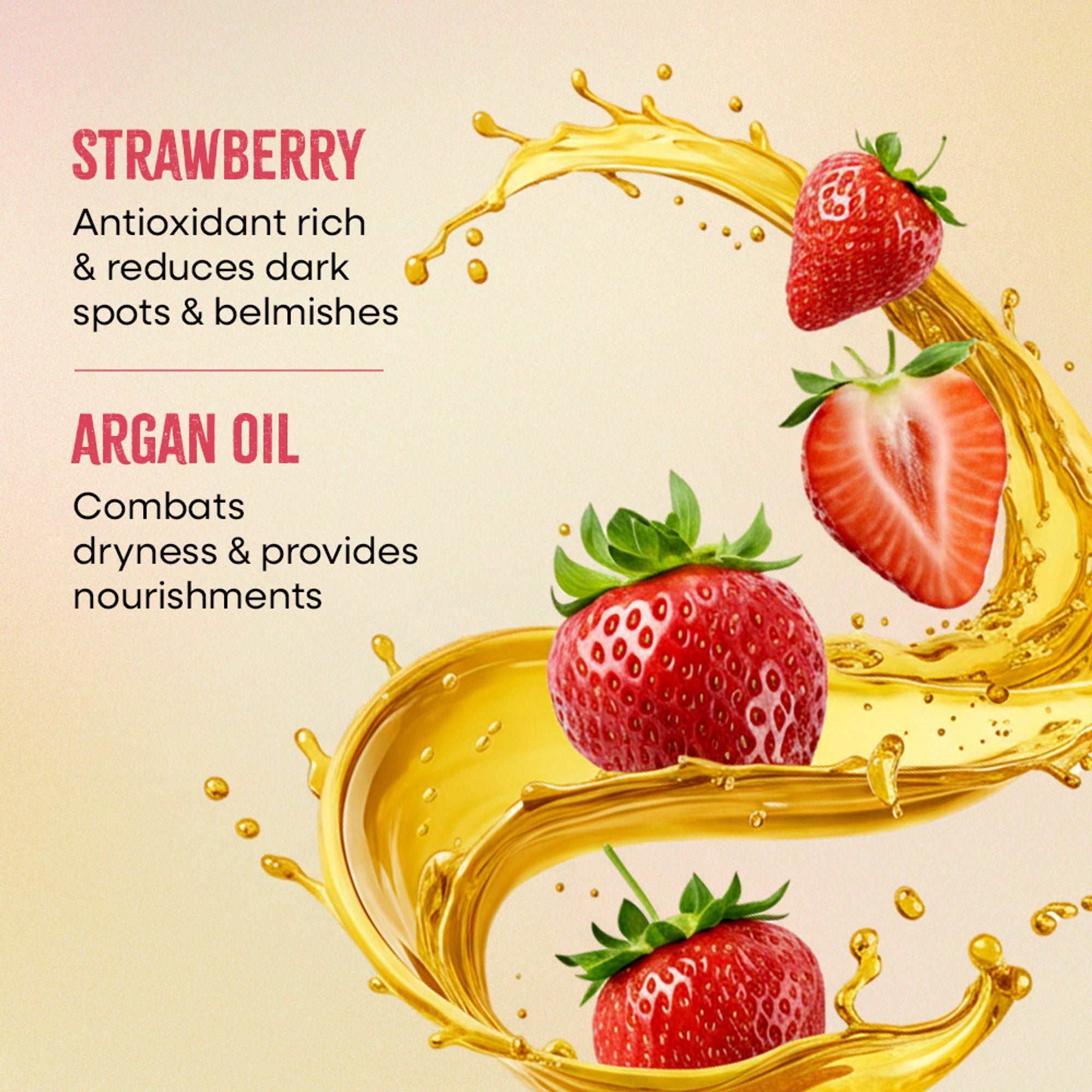 Nykaa Strawberry + Argan Oil Sheet Mask For Acne Prone Skin - Formulated In Korea - Distacart