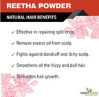 Forest Herbs 100% Natural Organic Amla, Reetha, Shikakai Powder Combo