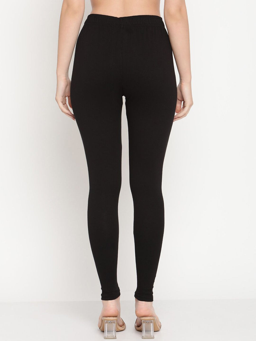 TAG 7 Pack of 2 Black Ankle Length Leggings