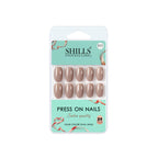 shills professional reusable press on nails oval spn511