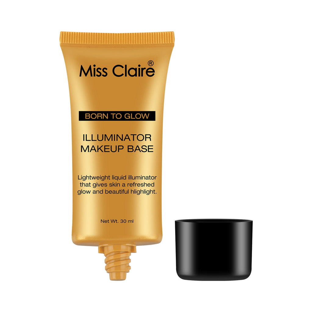 Miss Claire Illuminator Makeup Base - 03 Gold - Distacart
