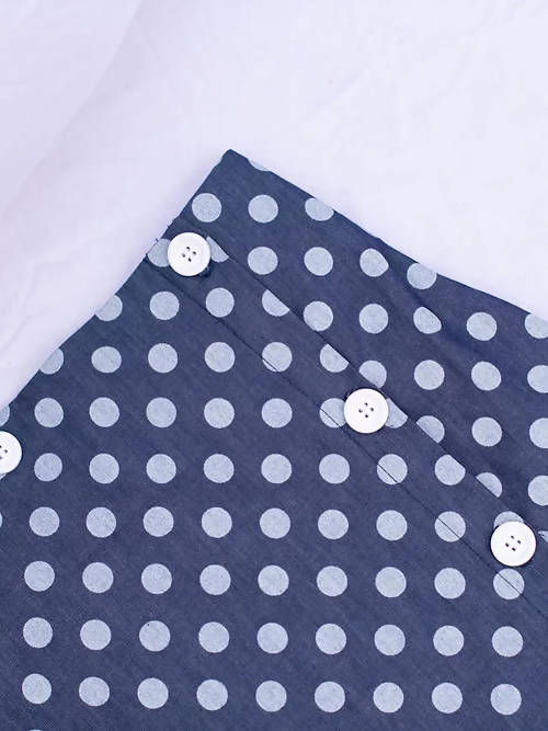 Diva Globe Polka dot Women Overlap Skirt - Distacart