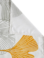 Home Sizzler Grey & Yellow Floral 210 TC Queen Bedsheet with 2 Pillow Covers - Distacart