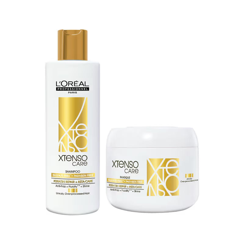 L'oreal Paris Professionnel Xtenso Care Shampoo & Mask - Distacart