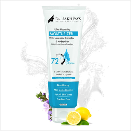 Dr.Sakhiya Ultra Hydrating Face Moisturizer Lightweight Daily Hydration for All Skin Types