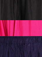 TAG 7 Women Pack Of 3 Solid Wide Leg Palazzos