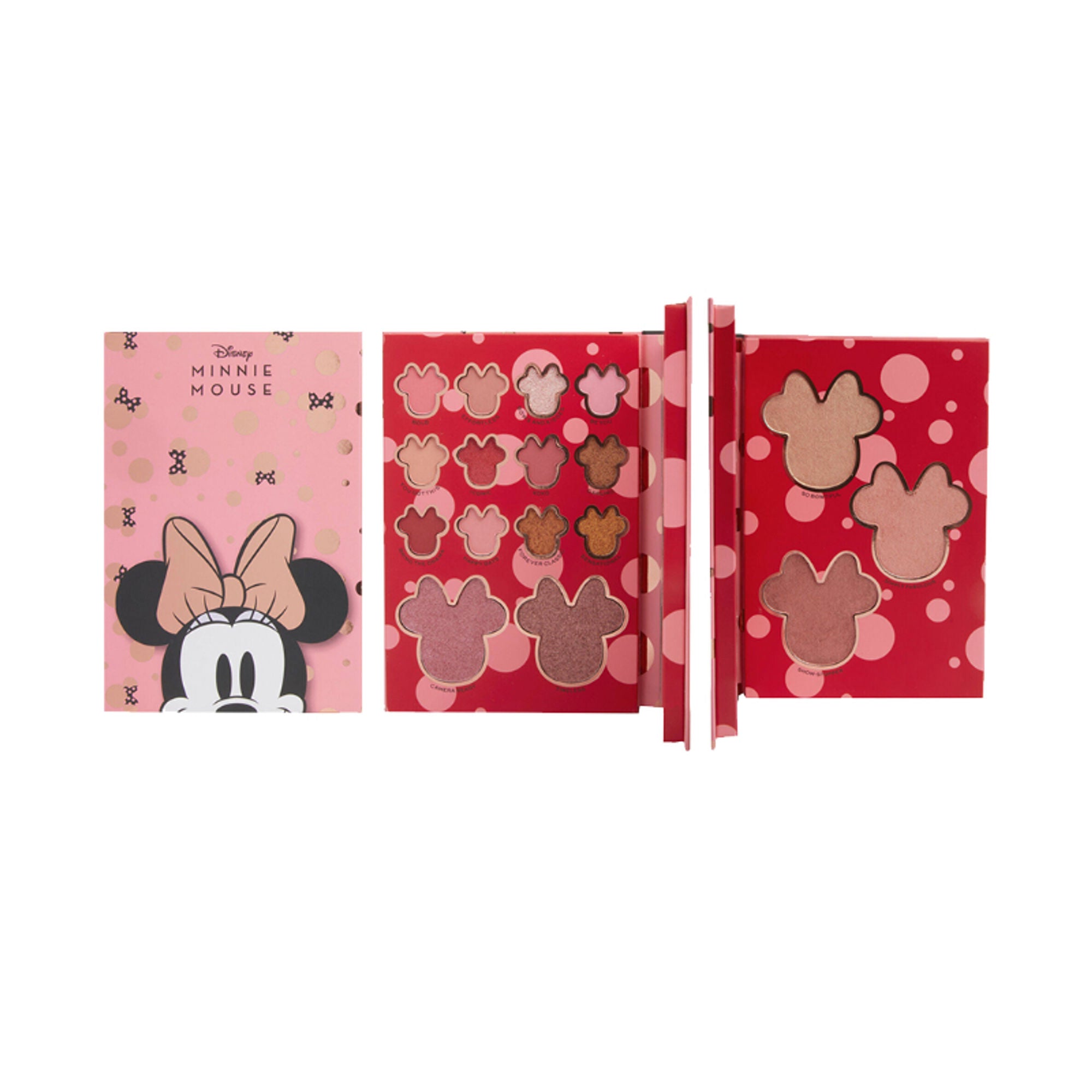 Makeup Revolution Disney's Minnie Mouse All Eyes On Minnie Palette - Distacart