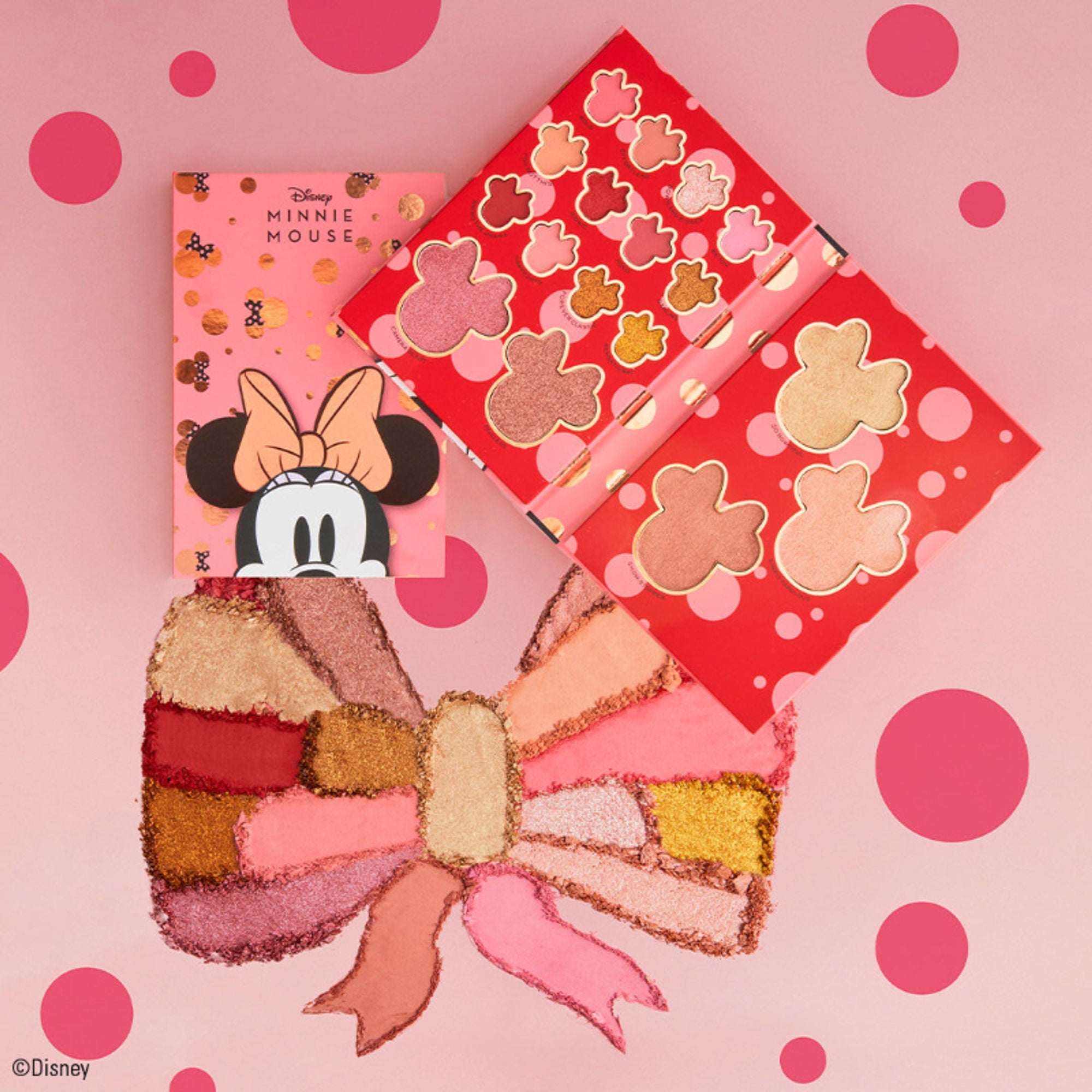 Makeup Revolution Disney's Minnie Mouse All Eyes On Minnie Palette - Distacart