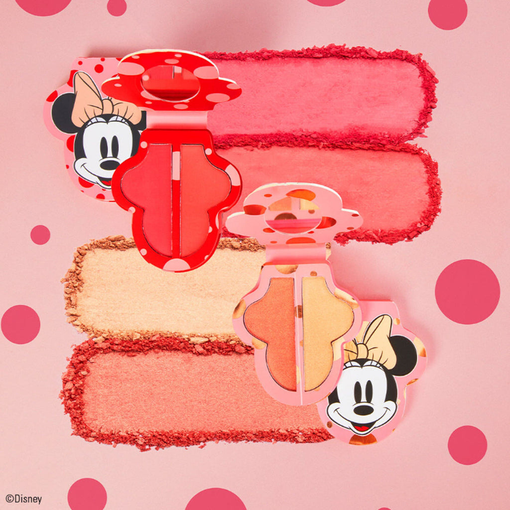 Makeup Revolution Disney's Minnie Mouse Steal The Show Blusher Duo - Distacart