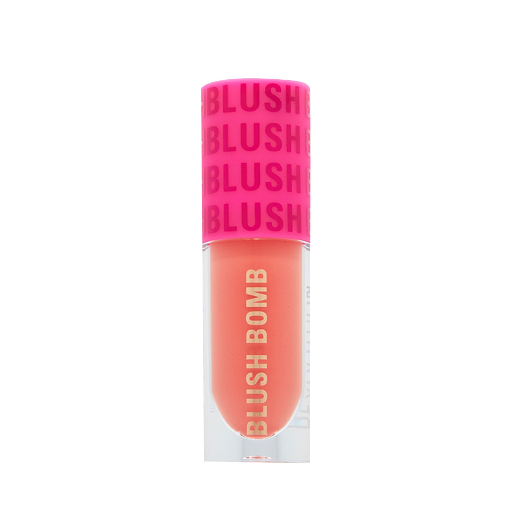 Makeup Revolution Bomb Cream Blusher-Lightweight Creamy Formula-Enriched With Vitamin E - Glam Orange - Distacart